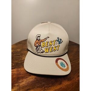 Sendero Provisions Co. Best In The West Graphic Cream Cap SPCH124S21